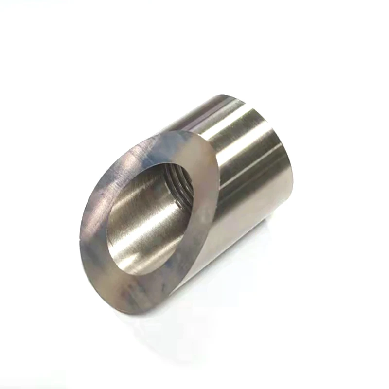 Espaciador sonda lambda universal M18 x 1,5 curva 45° con tuerca muescas - imagen 4