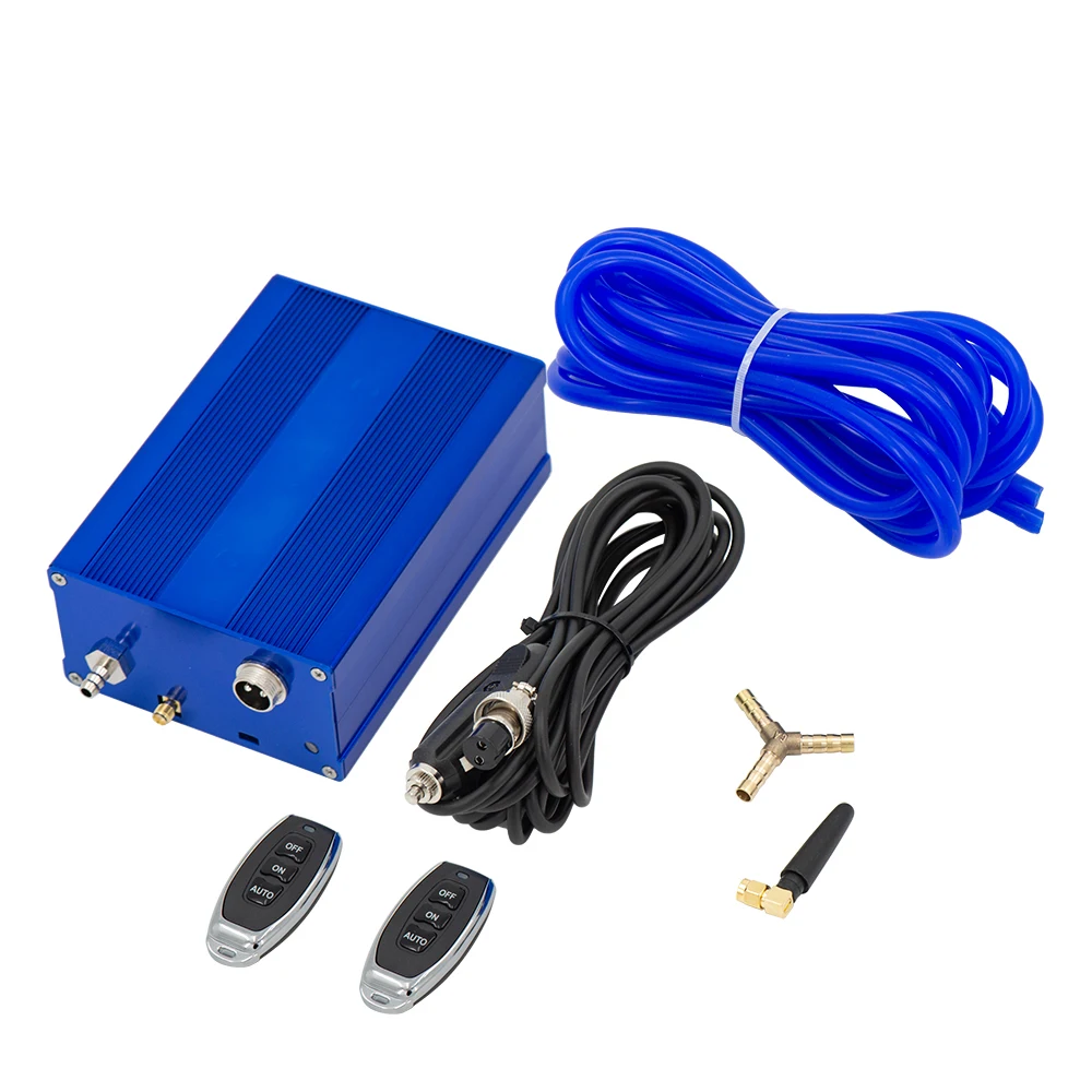 Válvula de escape universal con mando remoto de acero inoxidable - imagen 4