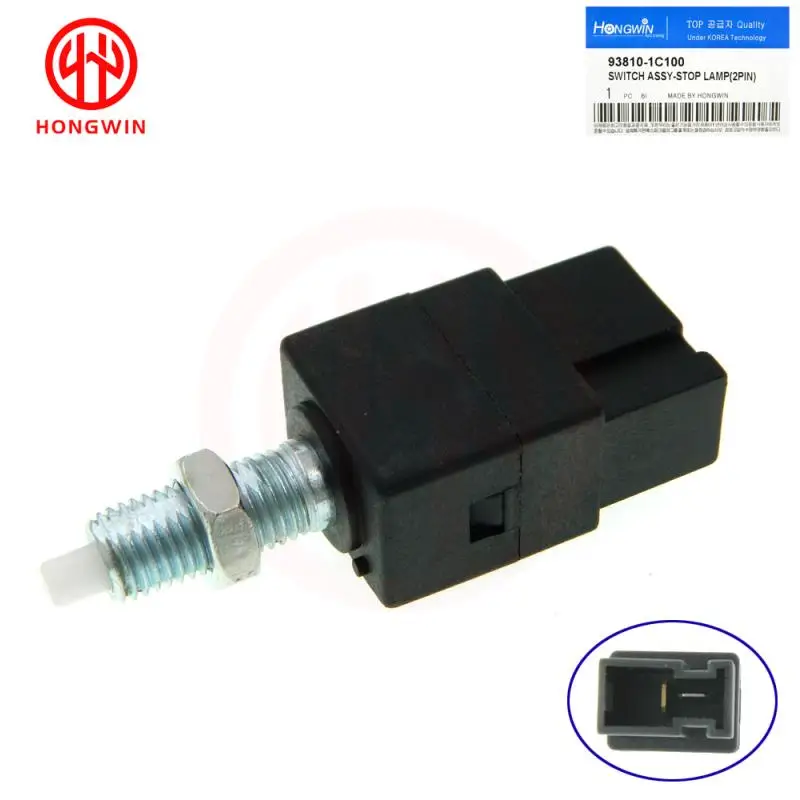 938101 Interruptor de luz de freno C100/interruptor de lámpara de parada para Kia Picanto HHyundai Getz Schalter Bremse Bremslichtschalter NEU
