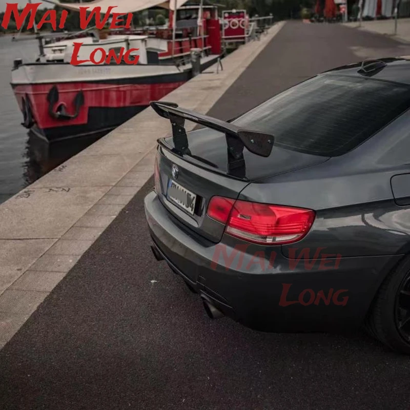Alerón trasero fibra de carbono estilo GTS Revozport para BMW M3 E92 - imagen 3
