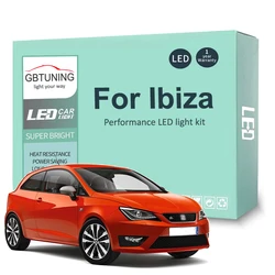 Kit de iluminacion LED interior Seat Ibiza 6L 2008-2015, luz ambiental
