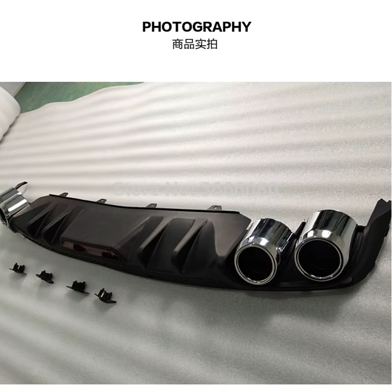 Parachoques trasero con difusor para Škoda Octavia 2014-2018 - imagen 3