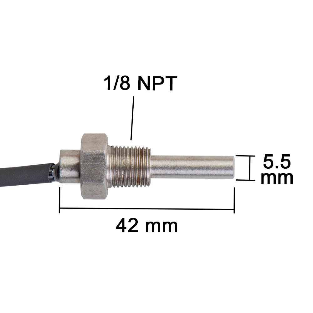 Sensor de temperatura del agua 1/8 NPT, 0-150 °C - imagen 4