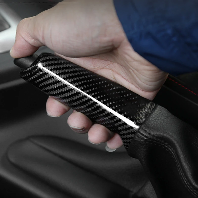 BMW empuñaduras freno de mano fibra de carbono para E46/E90 - imagen 4