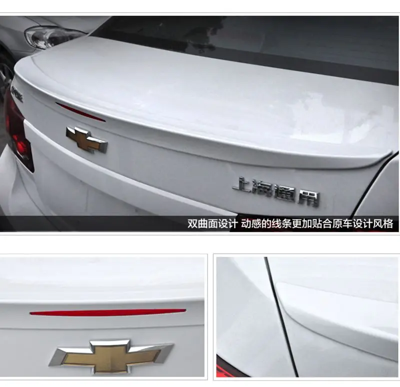 Alerón trasero ABS Chevrolet Cruze 2009-2014 spoiler - imagen 5