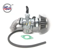 PZ19-Tubo de admisión de carburador de 19mm, filtro de aire de combustible, 50cc, 70cc, 90cc, 110cc, 125cc, Quad ATV, Taotao, Sunl, newoke