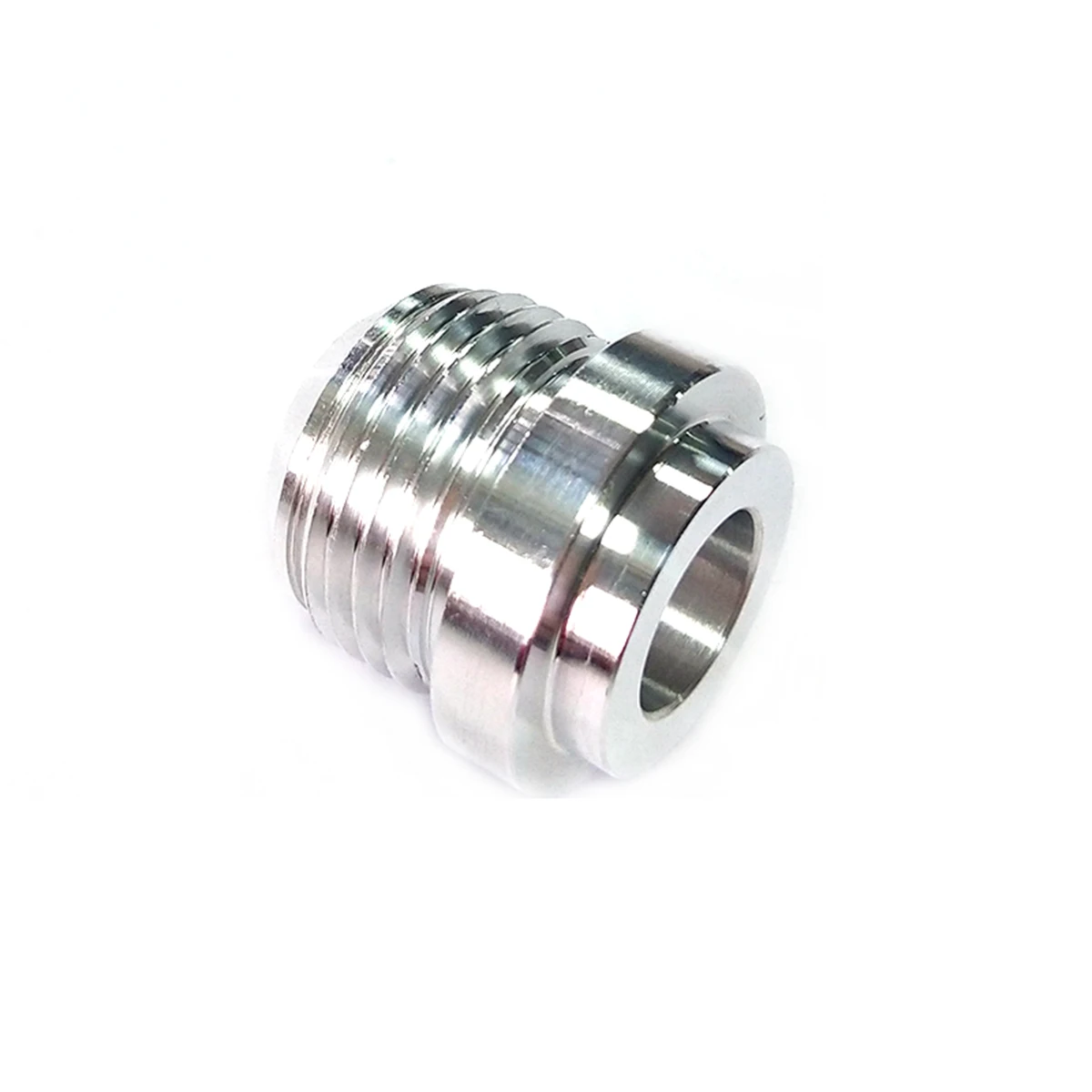 Racor soldable de aluminio Billet 6061-T6 con conexión AN Tuning - imagen 4