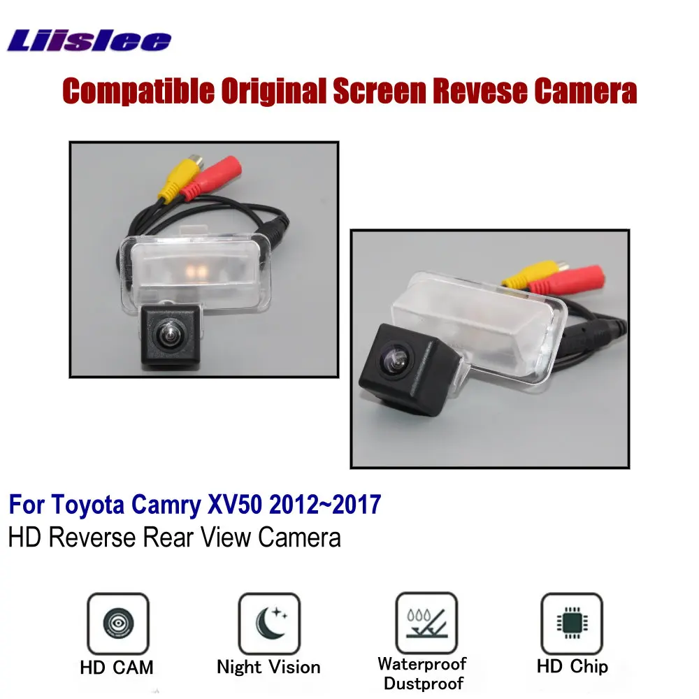 Cámara de visión trasera Toyota Camry XV50 2012-2017 RCA CCD - imagen 5