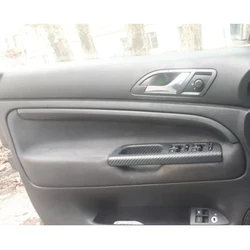 Cubierta de cuero para reposabrazos de puerta Skoda Superb 2002-2006