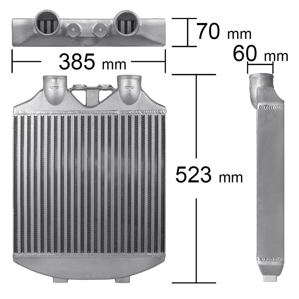 Kit intercooler aluminio frontal Seat Ibiza, Polo y Skoda Fabia 1.9 TDI - imagen 3