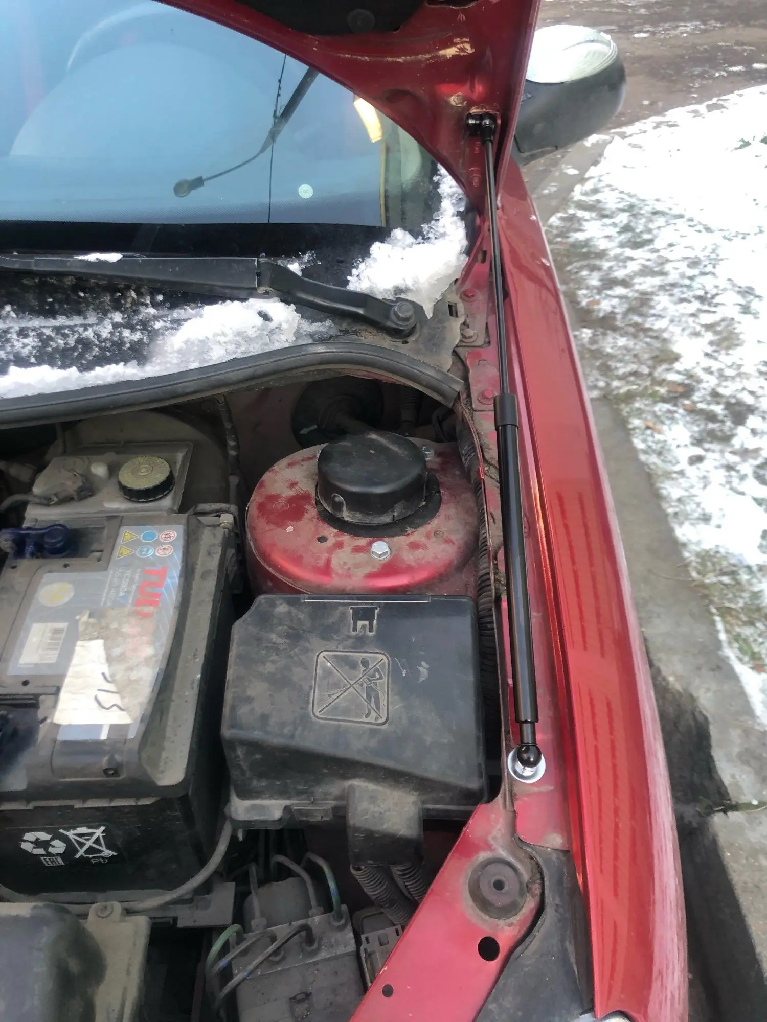 Kit puntal capó Peugeot 206 1998-2016 – Varilla amortiguadora