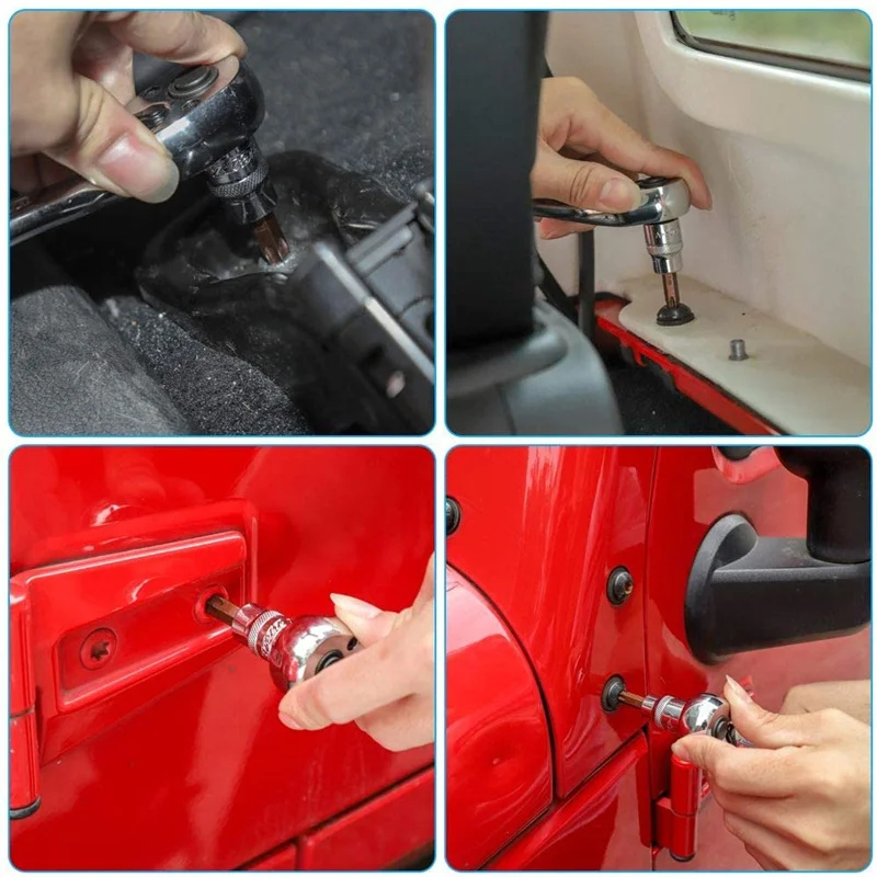Kit de desmontaje de puertas y techo Jeep Wrangler TJ/JK/JL - imagen 2