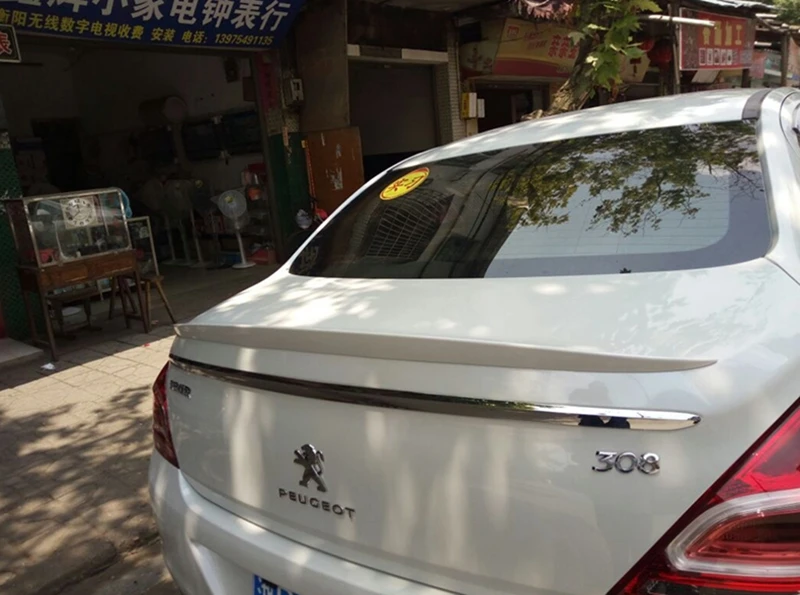 Alerón trasero ABS sin pintar Peugeot 308 2012-2014 - Spoiler maletero - imagen 5