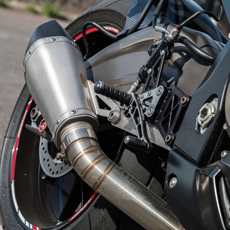 BMW S1000RR Tubo intermedio de escape (2010-2018) - conexion - imagen 2
