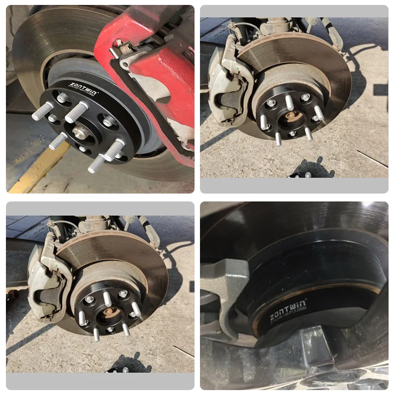2Pieces 15/20/25/30mm Wheel spacers Conversion adapters for PCD 5x114.3 to 5x100 5x108 5x112 5x120 5x130 Suit for toyota/Honda.. - imagen 5