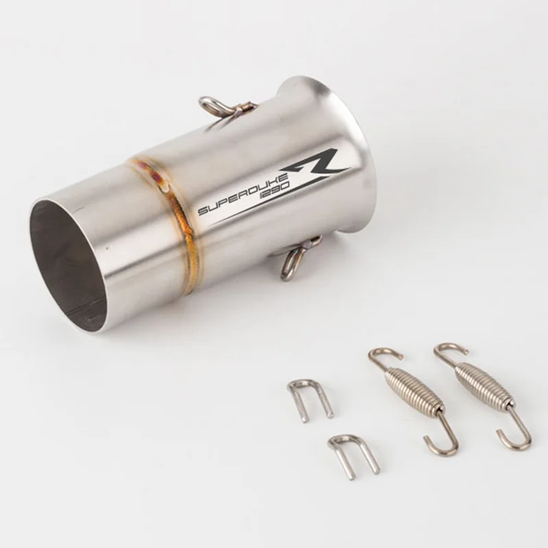 Detalle del adaptador de conexión del escape