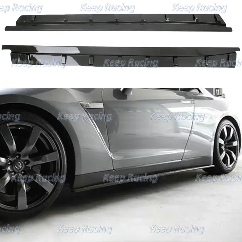 Falda lateral fibra de carbono GT-R R35 08-11 Arios
