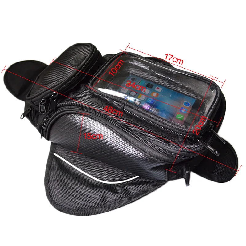 Bolsa magnética para depósito de moto con soporte para móvil/GPS - imagen 5