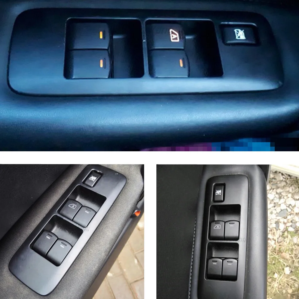 25401JD001 Schalter para Nissan Qashqai J10 2,0 dCi 4WD Navara D40 vehículos coche QZ 25401-JD001 interruptor de ventana eléctrica - imagen 3