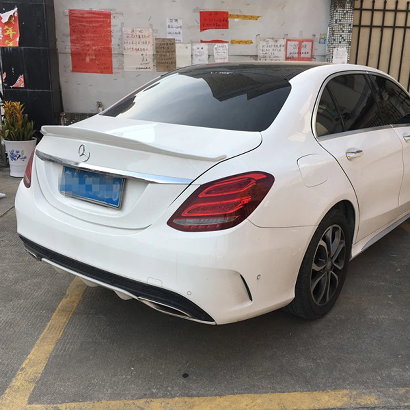 Alerón trasero ABS negro Mercedes-Benz Clase C W205 PSM Style