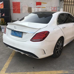 Alerón trasero ABS negro Mercedes-Benz Clase C W205 PSM Style