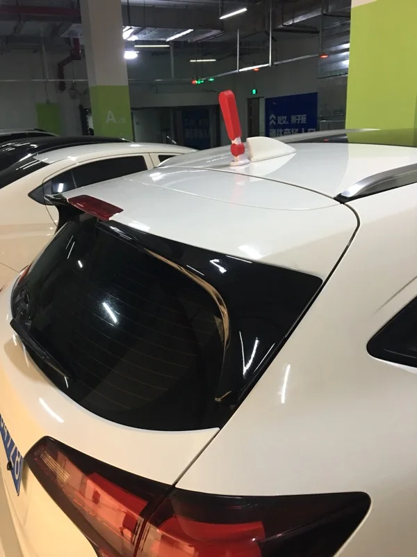 Alerón de plástico ABS sin pintar para maletero de coche, accesorio para Honda HRV HR-V Vezel 2014, 2015, 2016, Exterior - imagen 4