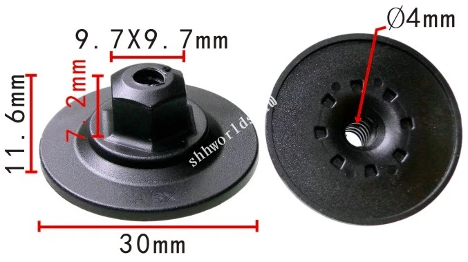 A0009903162 Clip tubo de llenado de combustible Mercedes-Benz