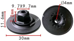 A0009903162 Clip tubo de llenado de combustible Mercedes-Benz