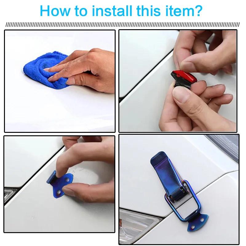 Clips universales de fijación rápida para parachoques - imagen 2