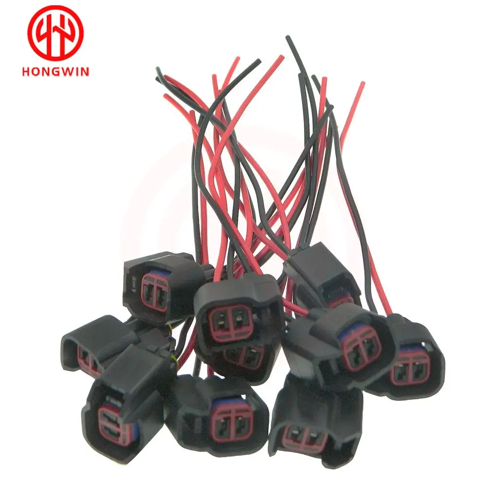 Kit conectores inyector combustible EV6 EV14 USCAR estancos - imagen 2