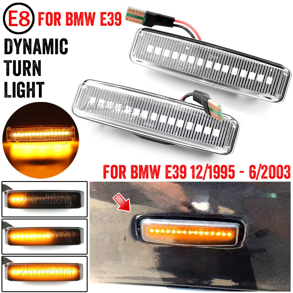 Intermitente LED secuencial dinámico para BMW Serie 5 E39 M5 (1995-2003) - imagen 4