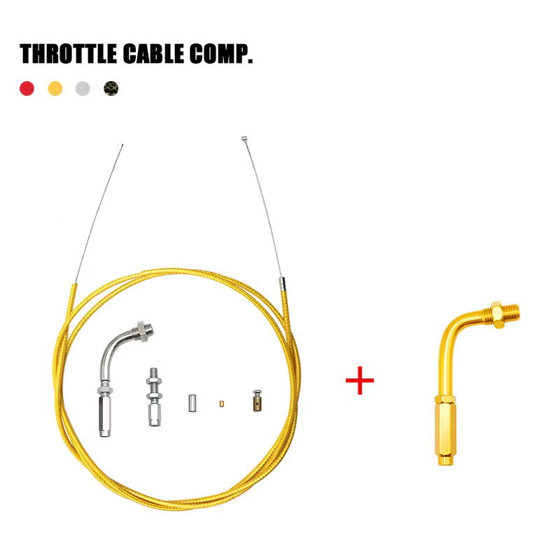 Cable de reparación para motocicleta con alambre interior de acero inoxidable