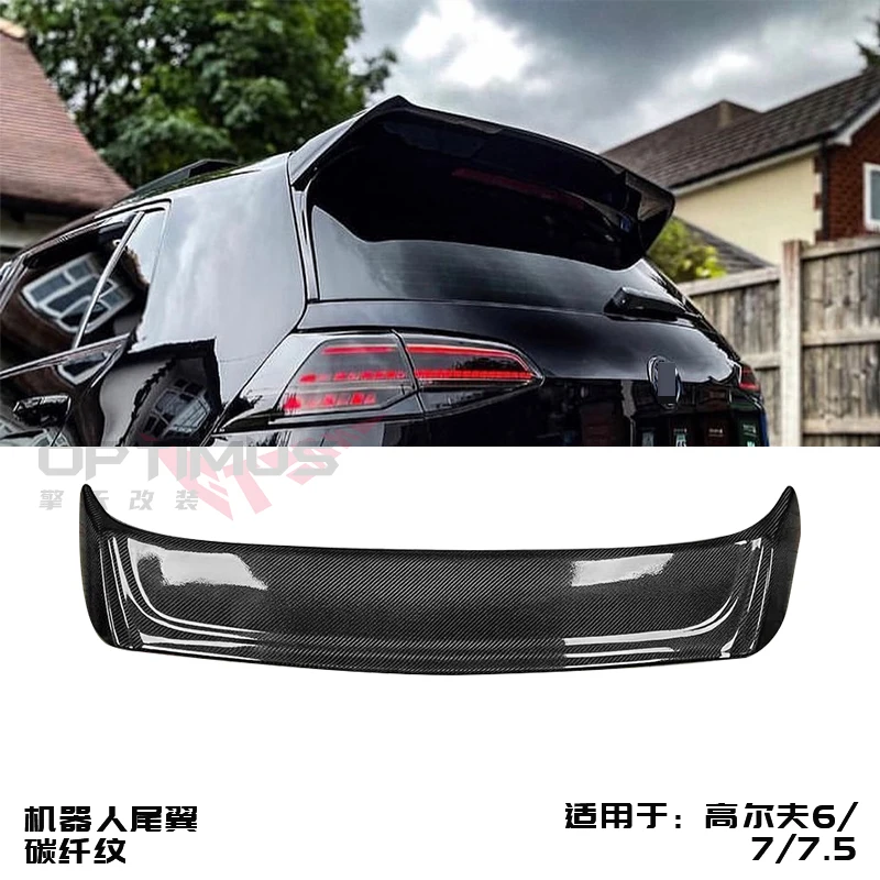 Alerón trasero de techo ABS VW Golf 7 MK7.5 GTI/GTD/GTE 2014-2019