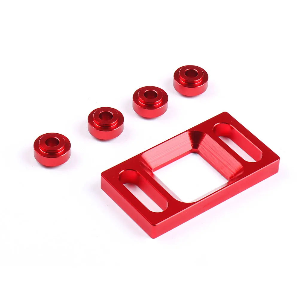 Palanca de cambios corta de tiro rápido manual de aluminio, color rojo cromado para Chevy Cavalier 95-99 - imagen 5