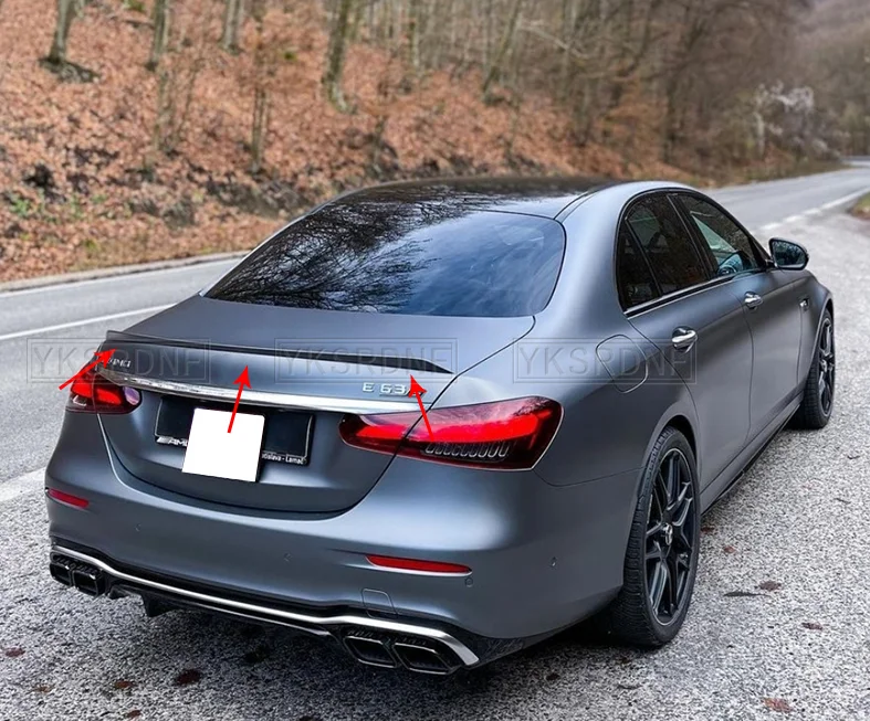 Alerón trasero ABS Mercedes Clase E W213 E200 E300 2013-2019 - imagen 4