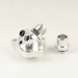 Carcasa termostato cuello giratorio para K20 K24 K-Swap