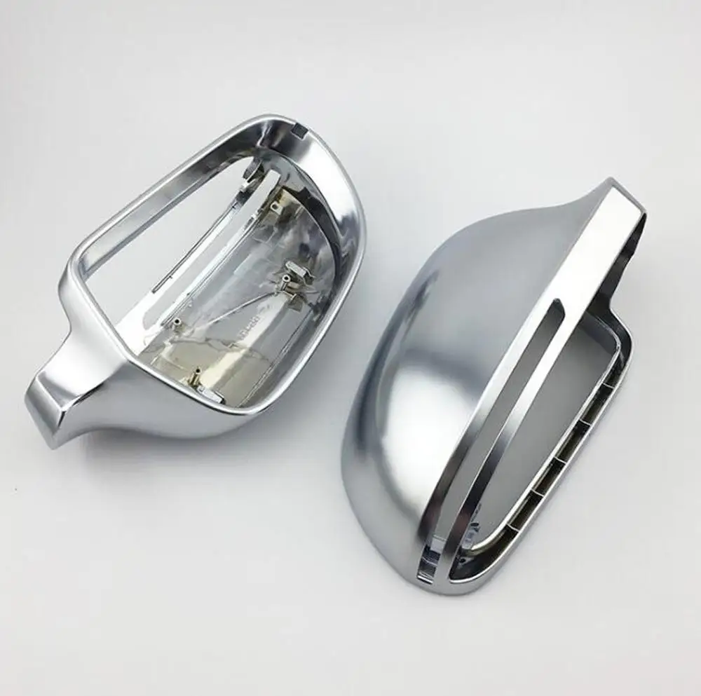 Cubierta de retrovisor cromada mate para Audi A4 B8, A3, A5, A6 y Q3 - imagen 4