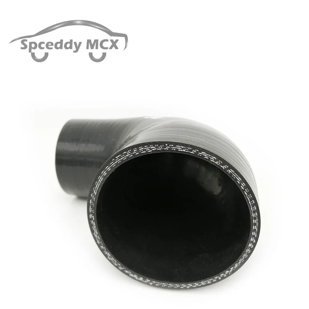 Spceddy-codo de silicona reductor Universal de 90 grados, manguera ID 51-63/51-76/57-76mm, tubo de goma para manguera de admisión de aire frío - imagen 4
