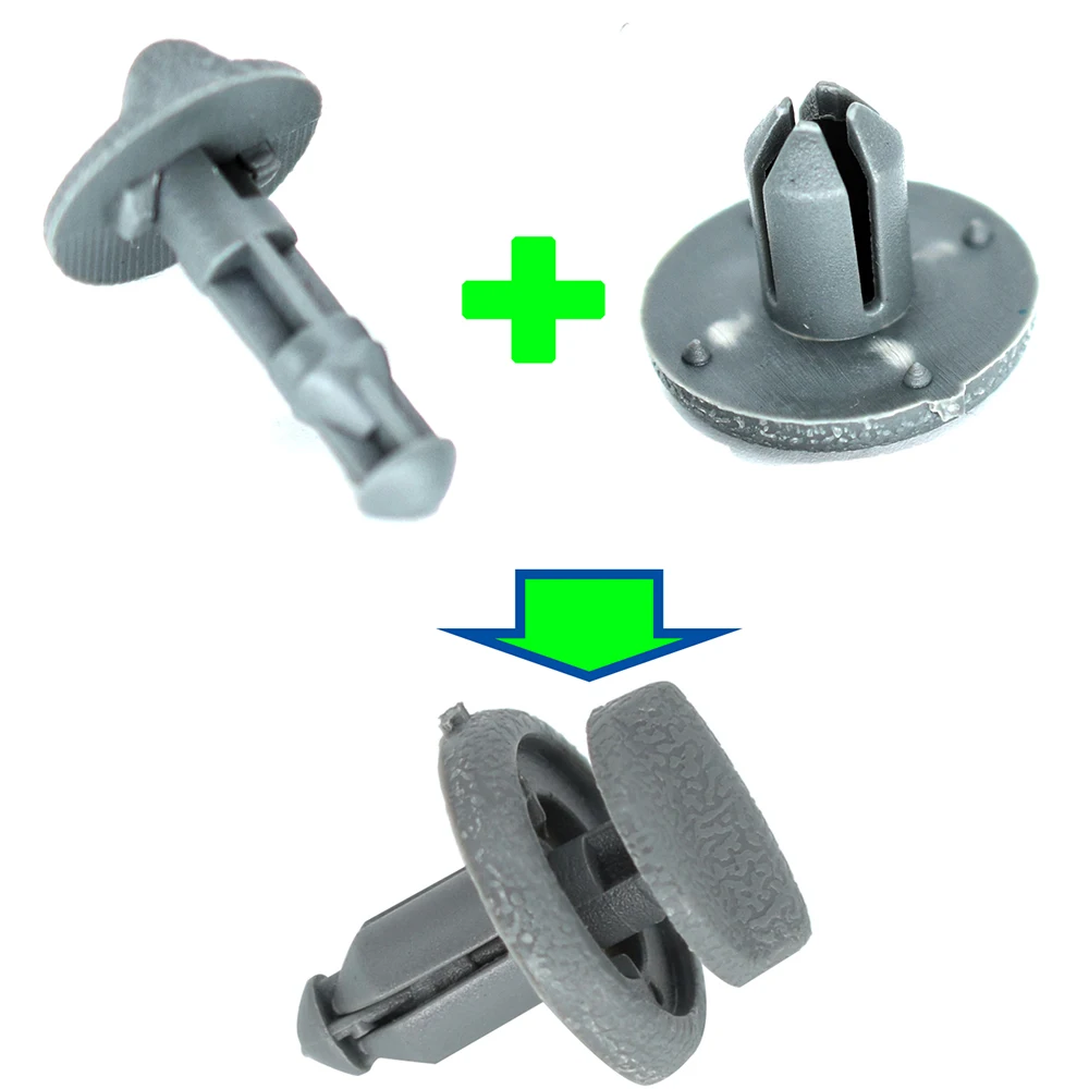 Clip de soporte de bandeja de maletero Nissan Juke F15 79916-1KA3A - imagen 3