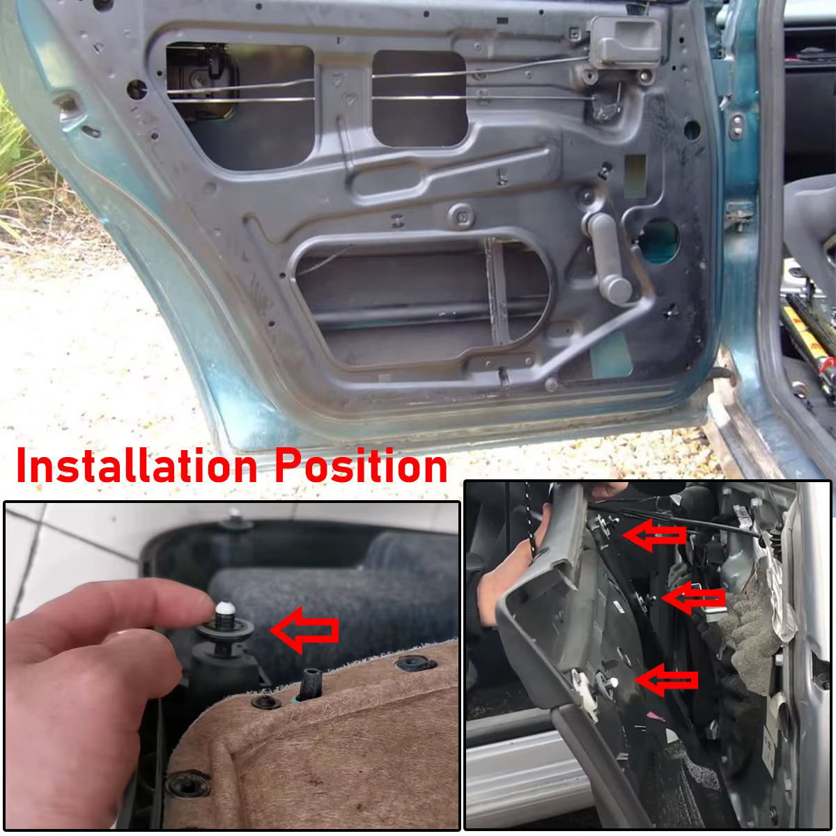 Grapas de panel de puerta para VW Golf, Passat y Audi A4 - imagen 5