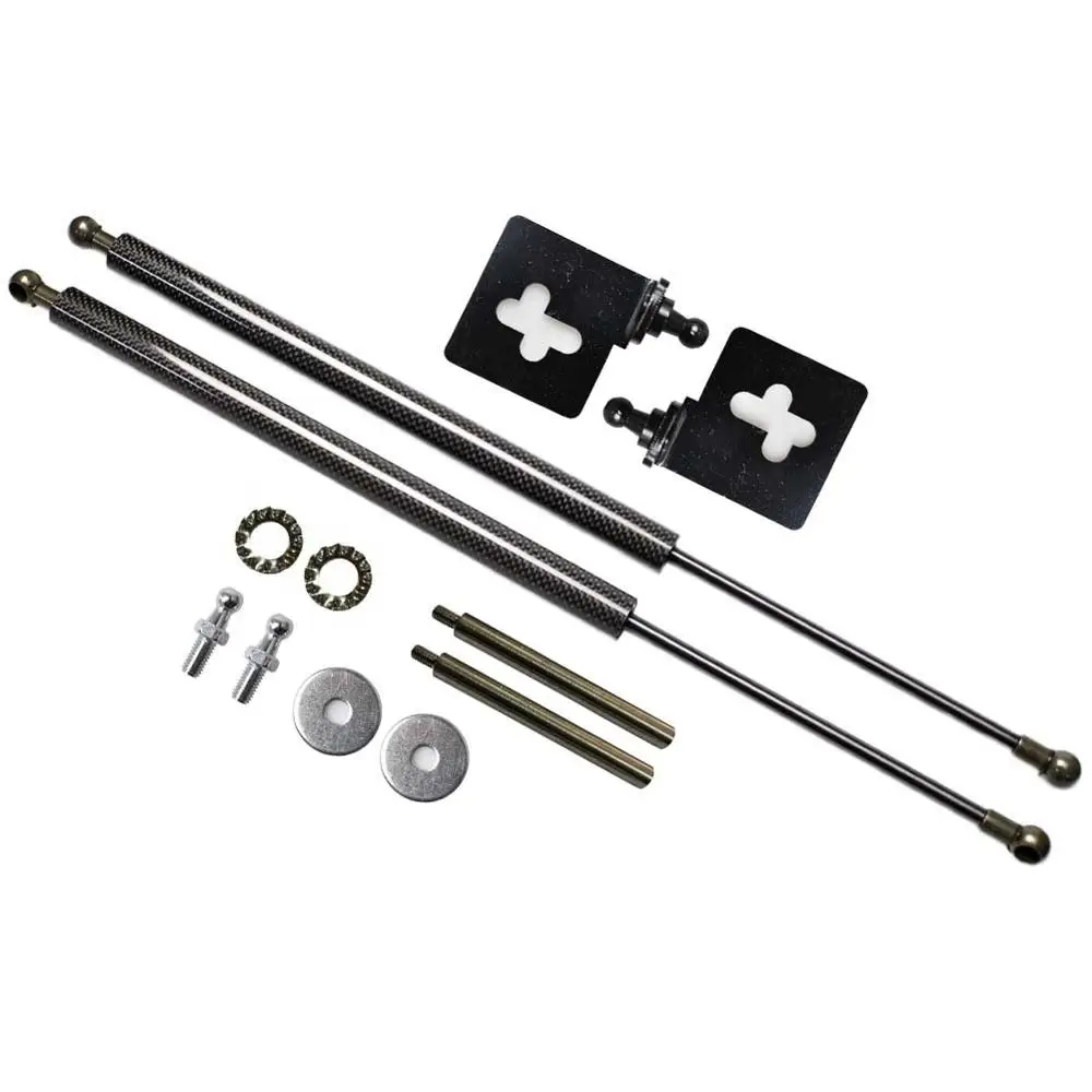 Puntales capó gas carbono – Nissan 240SX S13 1989-1994 - imagen 2