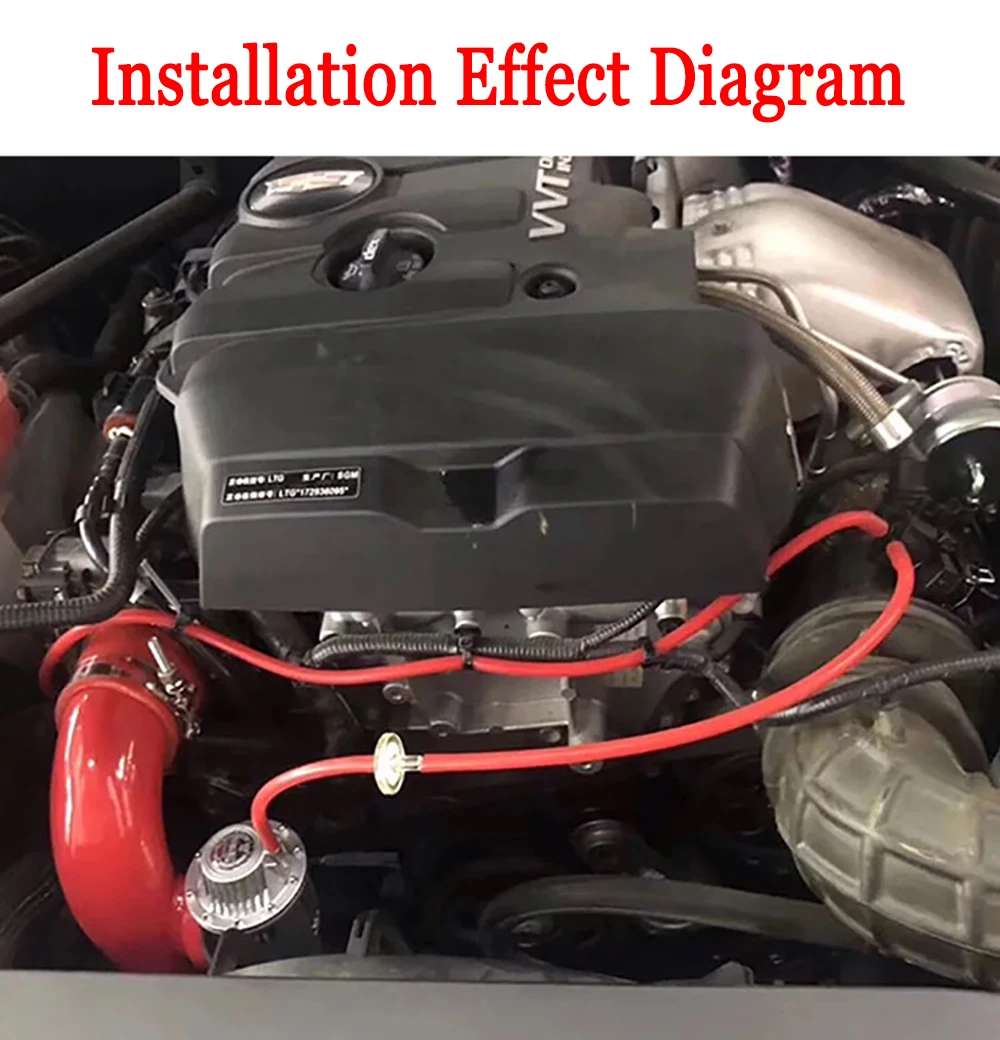Kit de válvula de descarga BOV externa para Cadillac ATS/CTS 2.0T - imagen 5