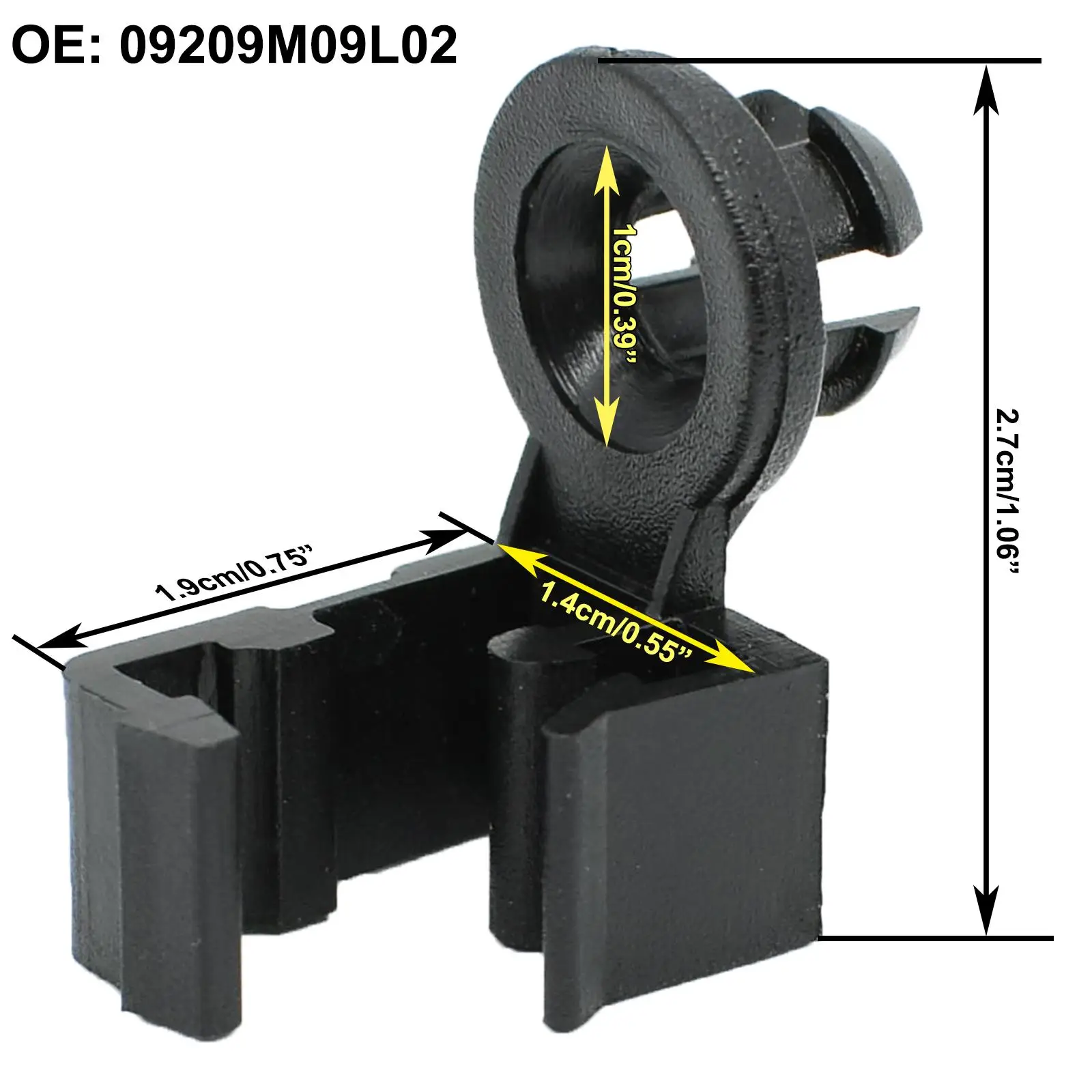 Soporte pivote capó Suzuki Swift SX4 Ignis - OEM 09209M09L02 - imagen 2