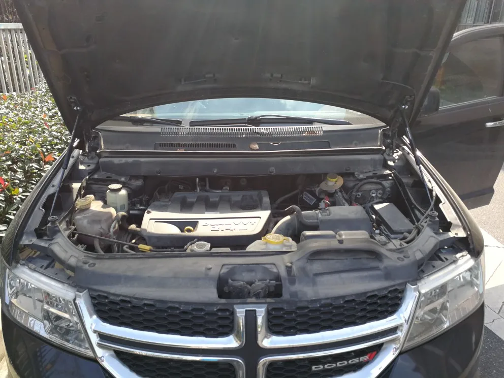 Amortiguadores capó carbono para Dodge Journey y Fiat Freemont 2009-2020 - imagen 5