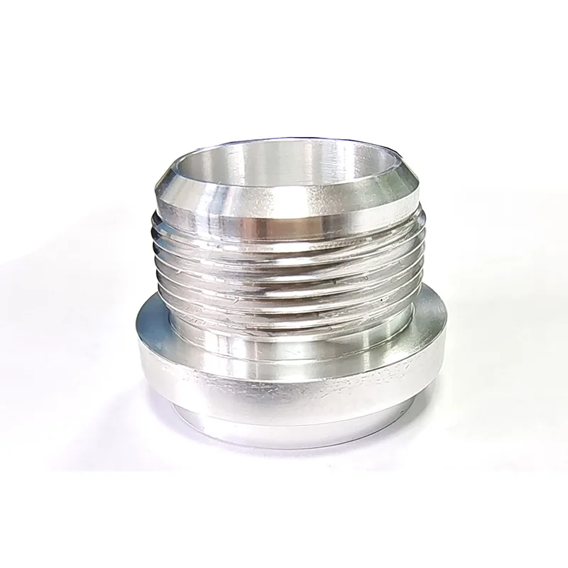 Racor soldable de aluminio Billet 6061-T6 con conexión AN Tuning - imagen 3
