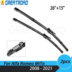 Escobillas limpiaparabrisas delanteras Alfa Romeo MiTo