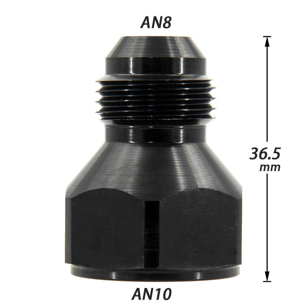 Detalle del adaptador de conexión para manguera AN