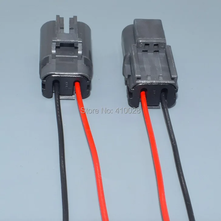 Shhworldsea 2 pines 2,8mm macho hembra Auto cable conector de corriente pesada MG-MG7 enchufe de enfriador de aire 7122-6224-40 7223-6224-40 - imagen 3