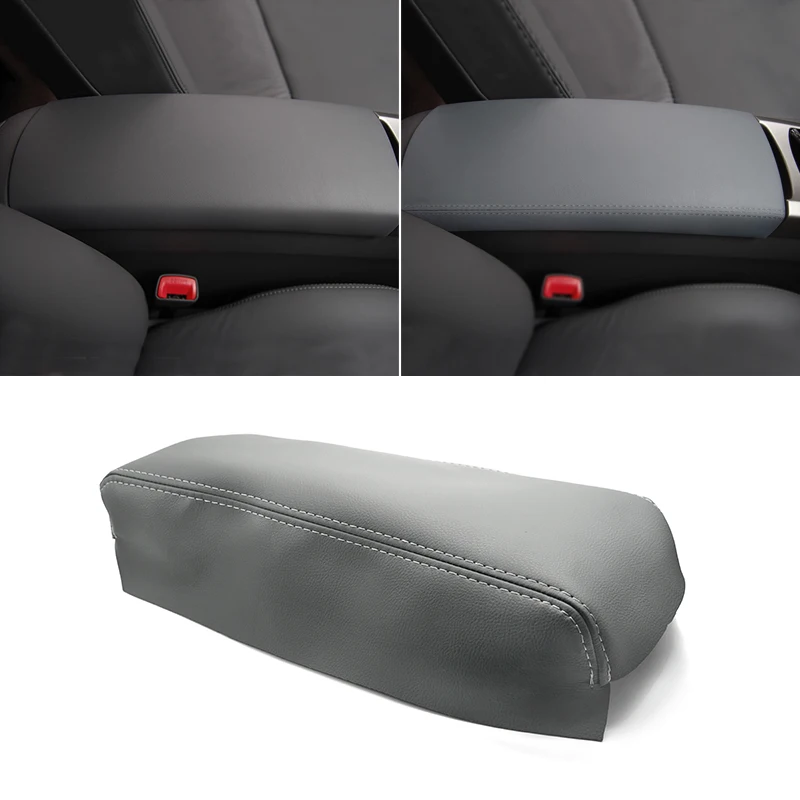 Cubierta microfibra gris Toyota Prius 2004-2008 consola reposabrazos