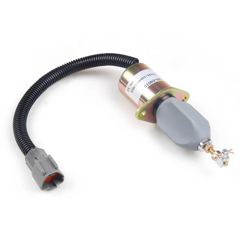 1751ES-12A3UC12B1S Solenoide de paro 12 V para Hyundai R60-5/R210-5 - imagen 2
